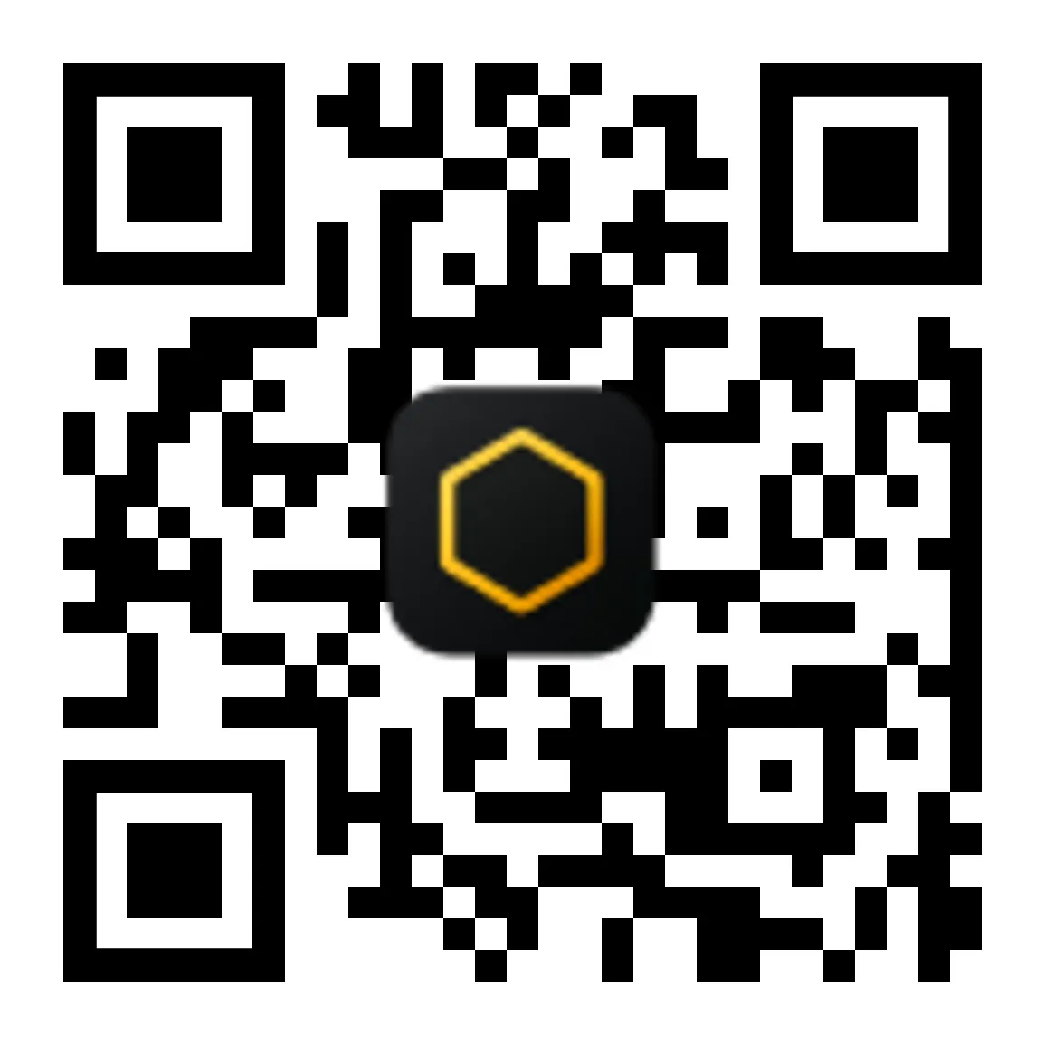 꿀딜 앱 다운로드 QR코드